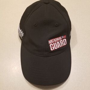 Dale Earnhardt, Jr. National Guard Black Flex HatSpandex mix Chase Authentics